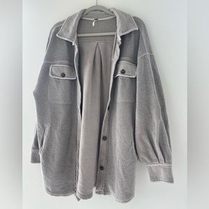 Free People Ruby Jacket - Size Small - Stone